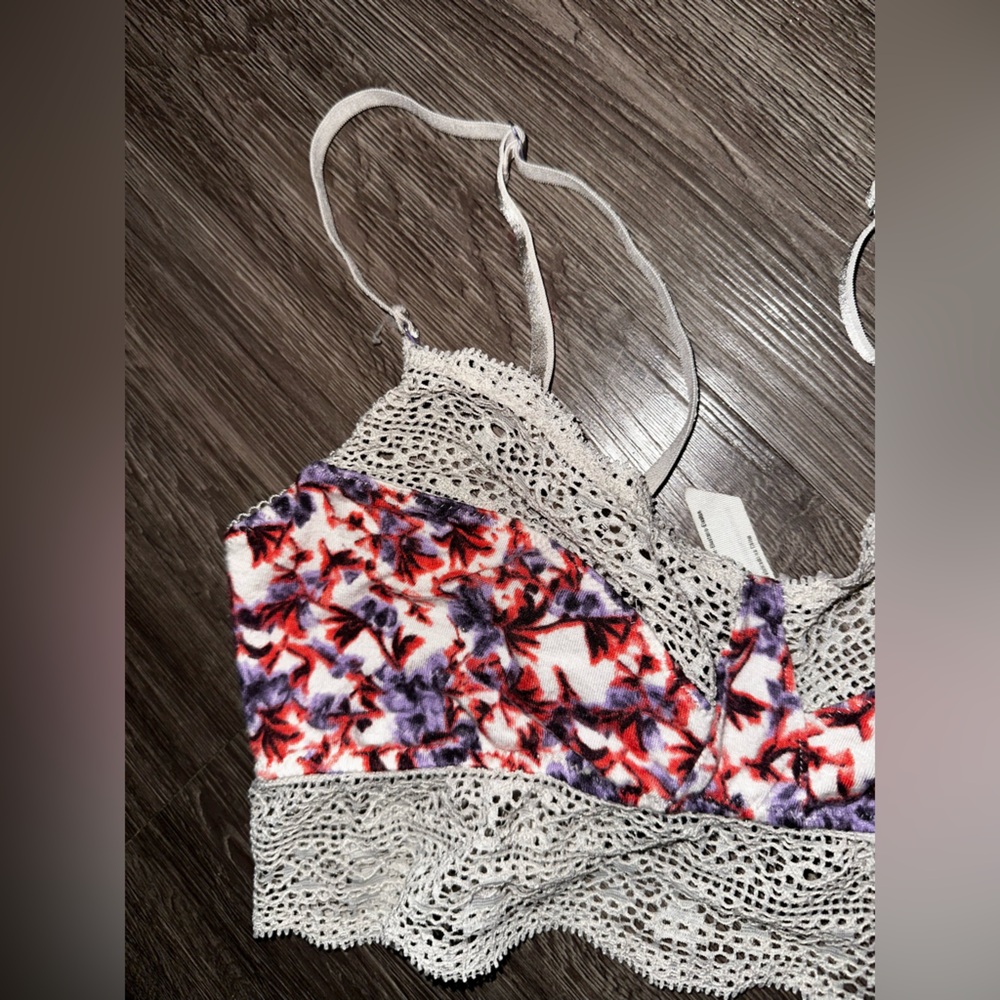 Free People Floral Lace Bralette - Picture 4 of 11